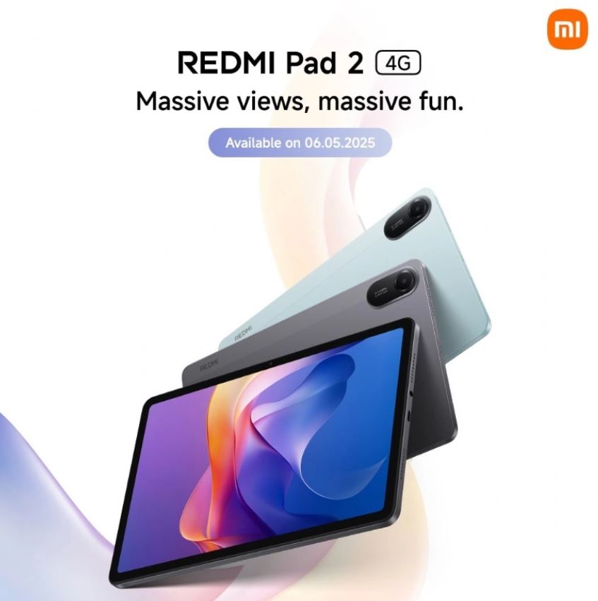 샤오미 REDMI PAD 2 해외 출시 예정, 헬리오 G100 Ultra 탑재